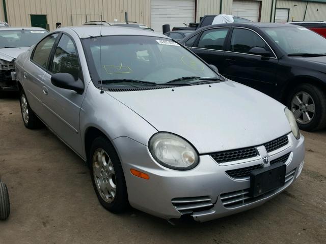 1B3ES56C73D225786 - 2003 DODGE NEON SXT SILVER photo 1