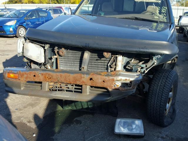 JT4UN24D4V0046921 - 1997 TOYOTA T100 GREEN photo 9