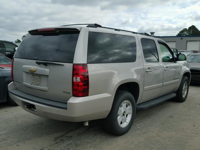 3GNFK163X7G264027 - 2007 CHEVROLET SUBURBAN K BEIGE photo 4