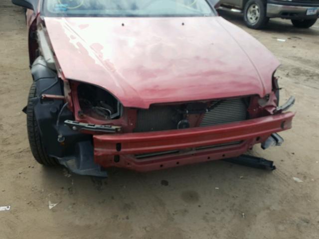 1HGEJ657XXL039023 - 1999 HONDA CIVIC RED photo 9