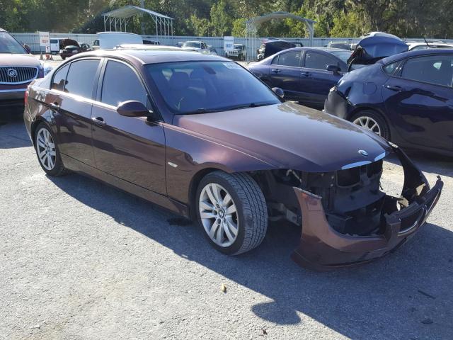 WBAVB17566NK37592 - 2006 BMW 325 PURPLE photo 1