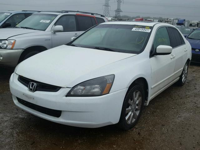 JHMCM56683C042122 - 2003 HONDA ACCORD WHITE photo 2