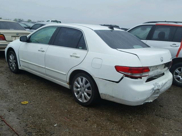 JHMCM56683C042122 - 2003 HONDA ACCORD WHITE photo 3