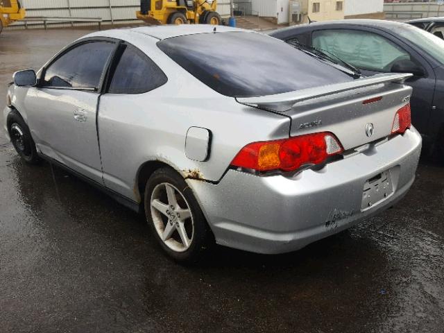 JH4DC54823C003909 - 2003 ACURA RSX SILVER photo 3