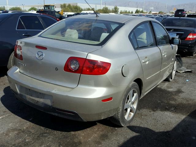 JM1BK12F651281782 - 2005 MAZDA 3 I SILVER photo 4