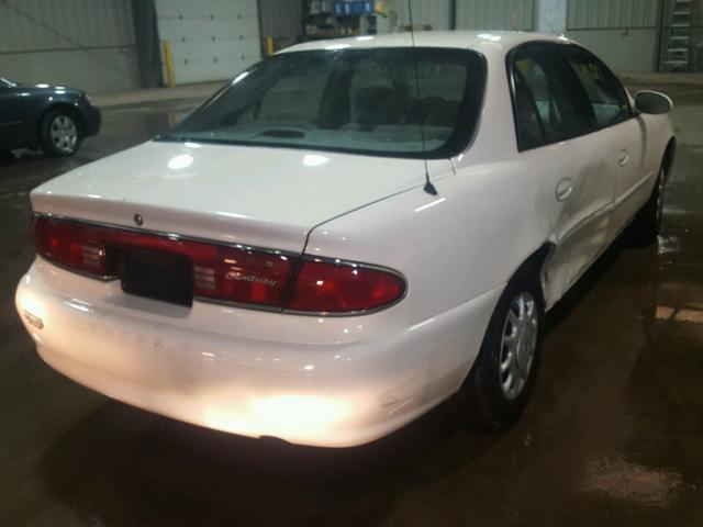 2G4WS52J731295089 - 2003 BUICK CENTURY WHITE photo 4