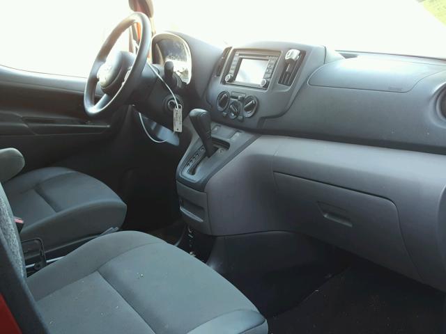 3N63M0ZN7FK726730 - 2015 CHEVROLET CITY EXPRE RED photo 5