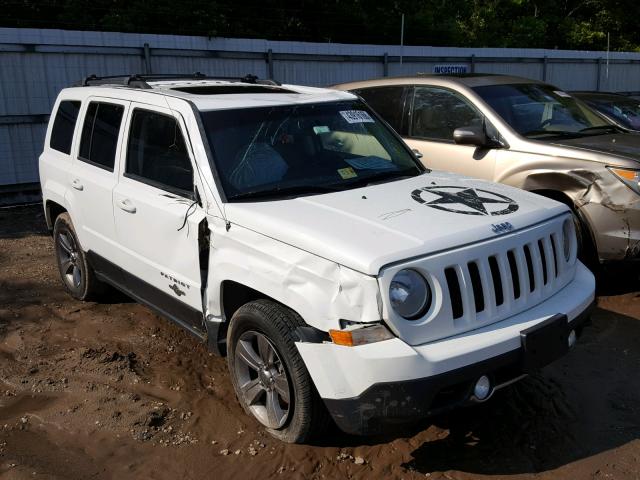 1C4NJRFB8DD212076 - 2013 JEEP PATRIOT LA WHITE photo 1