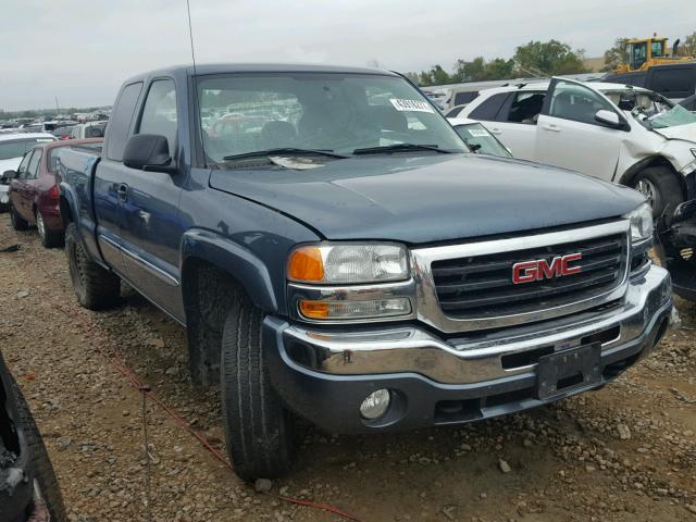 1GTEK19B36Z253103 - 2006 GMC NEW SIERRA BLUE photo 1