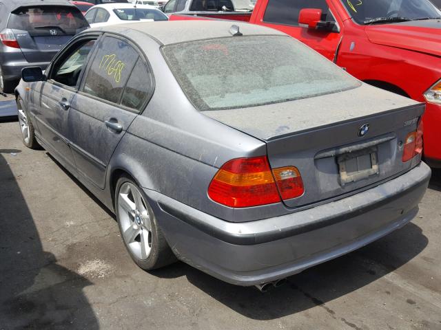 WBAAZ33434KP88239 - 2004 BMW 325 IS SUL BLUE photo 3