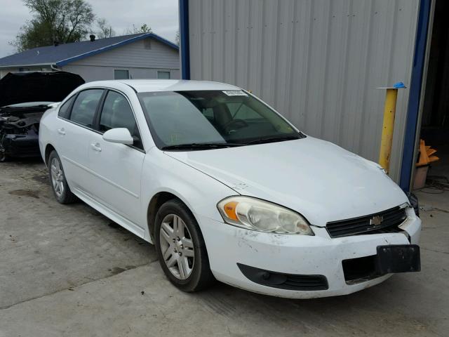 2G1WB5EK9B1185516 - 2011 CHEVROLET IMPALA LT WHITE photo 1