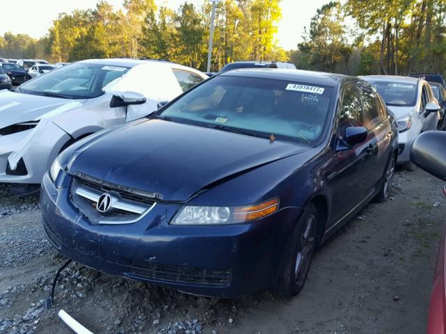 19UUA66245A074924 - 2005 ACURA TL BLUE photo 2