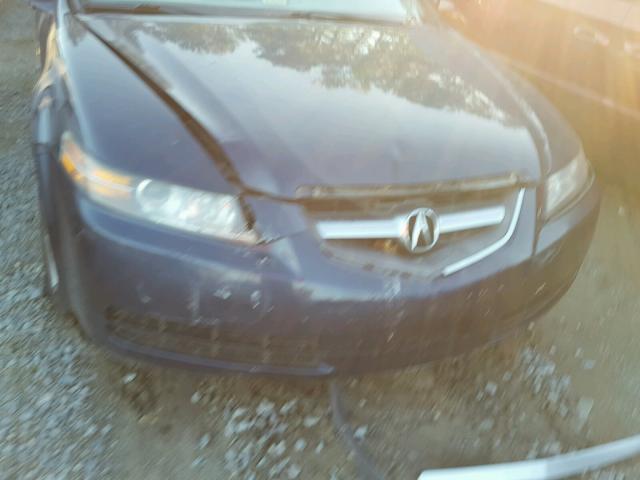 19UUA66245A074924 - 2005 ACURA TL BLUE photo 9