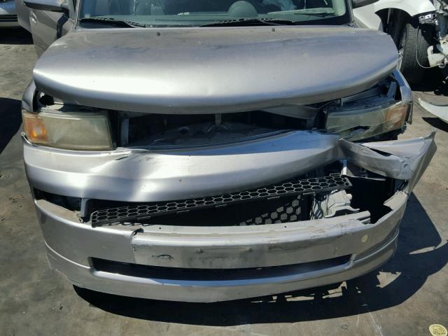 JTLKT324264071661 - 2006 TOYOTA SCION XB Plata foto 7