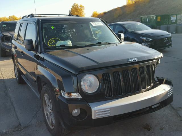 1J8FF48W57D311413 - 2007 JEEP PATRIOT LI BLACK photo 1