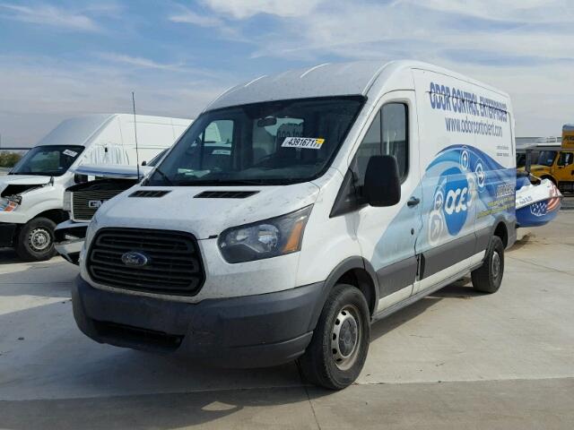 1FTNR2CM6FKA15556 - 2015 FORD TRANSIT T- WHITE photo 2