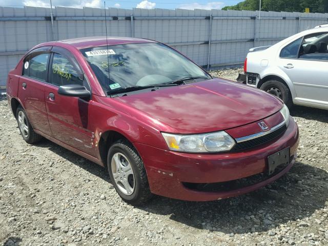1G8AF52F44Z230363 - 2004 SATURN ION LEVEL MAROON photo 1