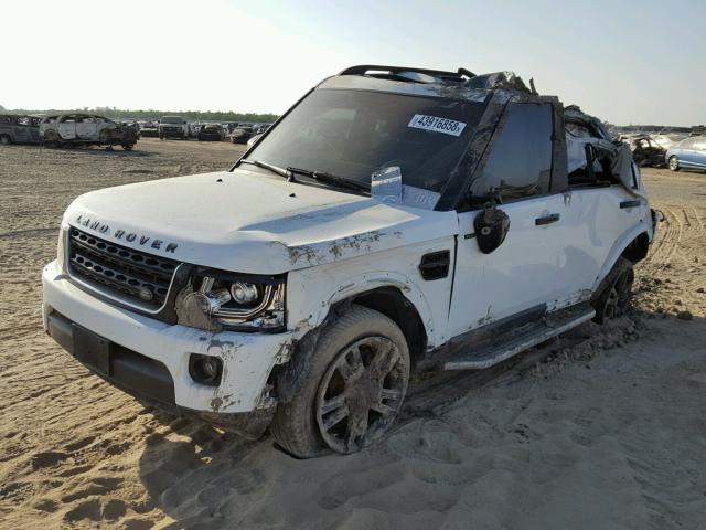 SALAK2V63GA788325 - 2016 LAND ROVER LR4 HSE LU WHITE photo 2