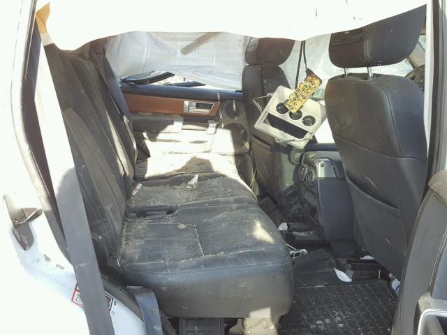 SALAK2V63GA788325 - 2016 LAND ROVER LR4 HSE LU WHITE photo 6