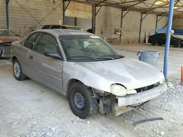 1B3ES42C7XD154028 - 1999 DODGE NEON HIGHL BEIGE photo 1