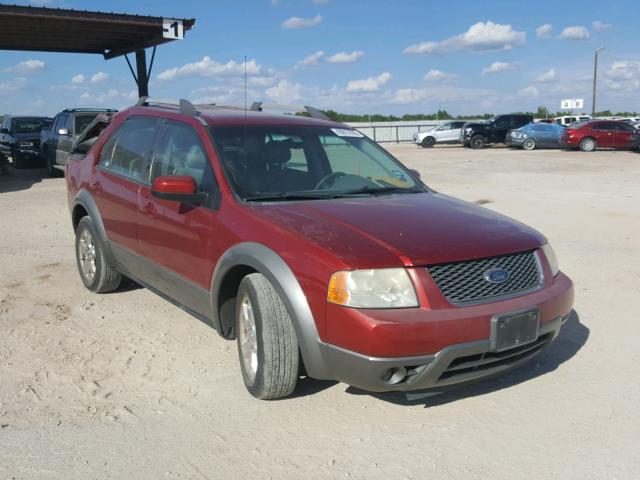 1FMZK05165GA05250 - 2005 FORD FREESTYLE RED photo 1