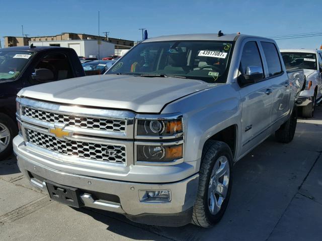 3GCPCSEC1EG562206 - 2014 CHEVROLET SILVERADO SILVER photo 2