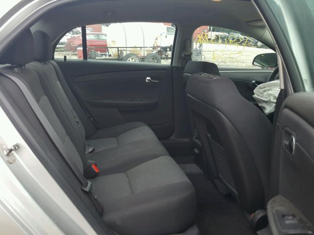 1G1ZC5E17BF378886 - 2011 CHEVROLET MALIBU 1LT ვერცხლისფერი ფოტო 6