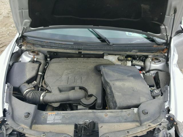 1G1ZC5E17BF378886 - 2011 CHEVROLET MALIBU 1LT ვერცხლისფერი ფოტო 7