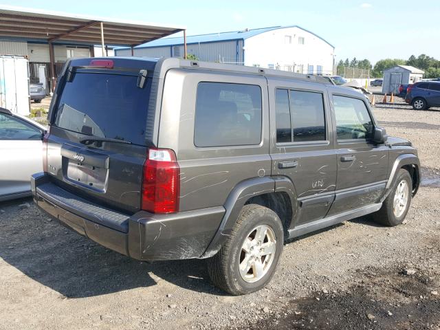 1J8HG48N56C274378 - 2006 JEEP COMMANDER GREEN photo 4