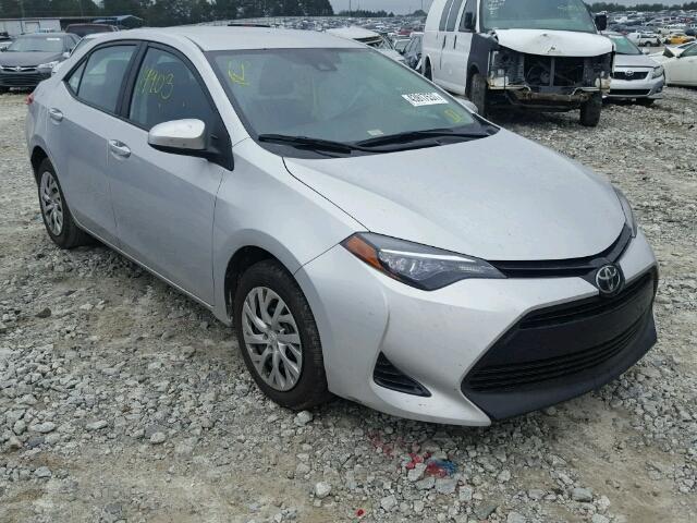 2T1BURHE0HC853078 - 2017 TOYOTA COROLLA L SILVER photo 1