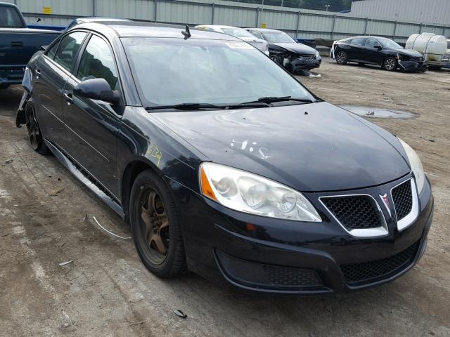 1G2ZA5E0XA4161268 - 2010 PONTIAC G6 BLACK photo 1