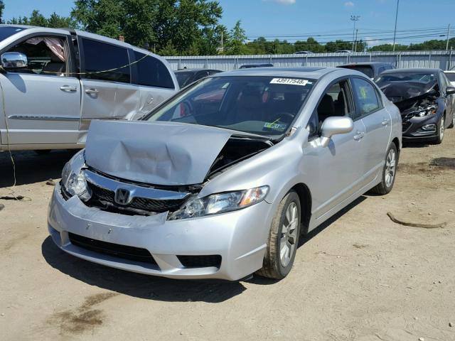 2HGFA1F97AH510847 - 2010 HONDA CIVIC EXL 银色 照片 2