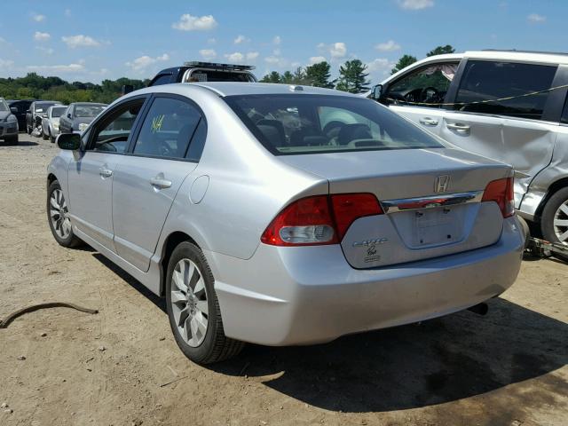 2HGFA1F97AH510847 - 2010 HONDA CIVIC EXL 银色 照片 3