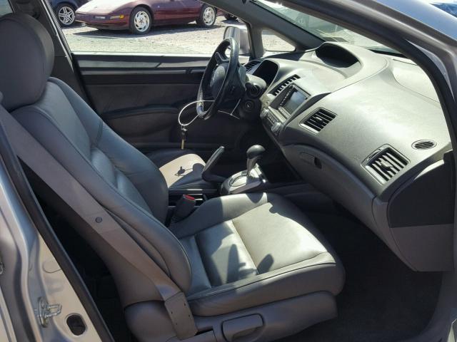 2HGFA1F97AH510847 - 2010 HONDA CIVIC EXL 银色 照片 5