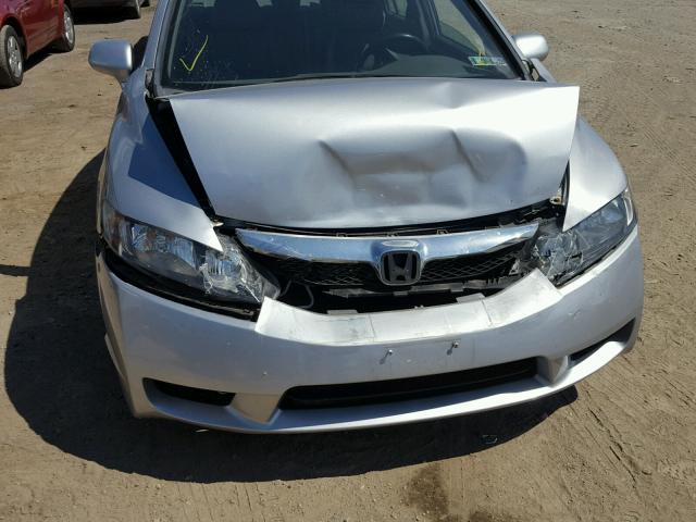 2HGFA1F97AH510847 - 2010 HONDA CIVIC EXL 银色 照片 9