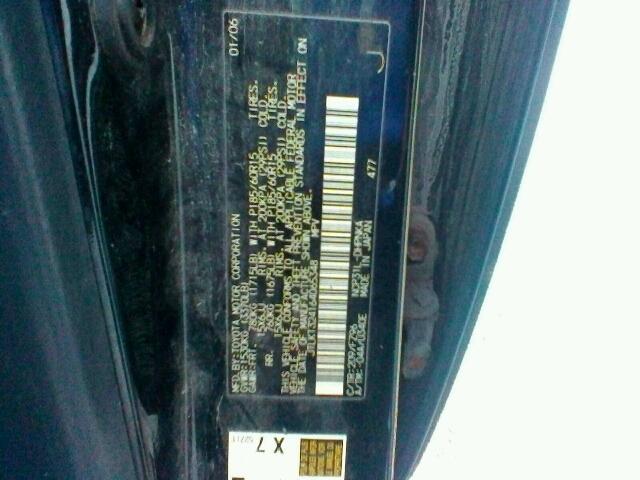 JTLKT324164065348 - 2006 TOYOTA SCION XB Negro foto 10