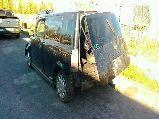 JTLKT324164065348 - 2006 TOYOTA SCION XB Negro foto 3