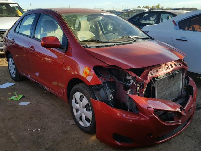 JTDBT4K32A4064825 - 2010 TOYOTA YARIS RED photo 1