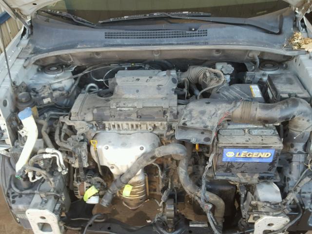 KNDJF724787471643 - 2008 KIA SPORTAGE L SILVER photo 7