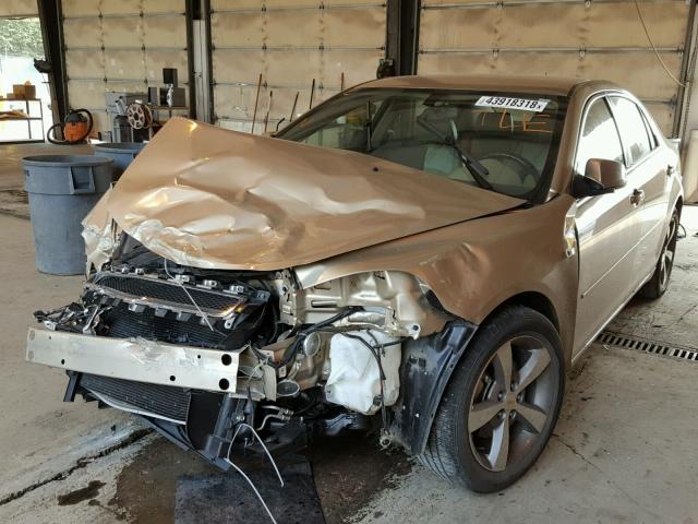 1G1ZJ57B98F187510 - 2008 CHEVROLET MALIBU 2LT TAN photo 2