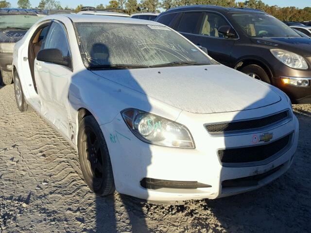 1G1ZB5EB4AF234190 - 2010 CHEVROLET MALIBU LS WHITE photo 1