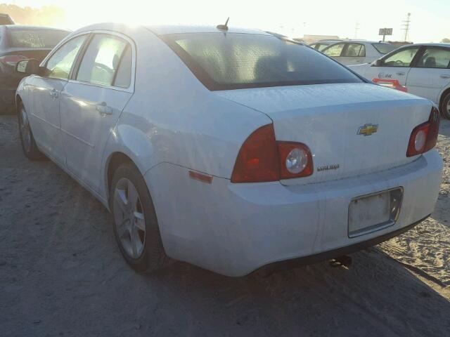 1G1ZB5EB4AF234190 - 2010 CHEVROLET MALIBU LS თეთრი ფოტო 3