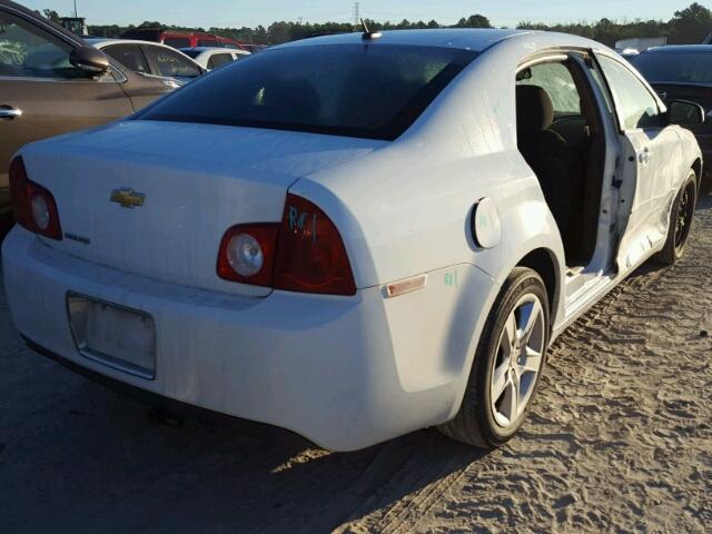 1G1ZB5EB4AF234190 - 2010 CHEVROLET MALIBU LS WHITE photo 4