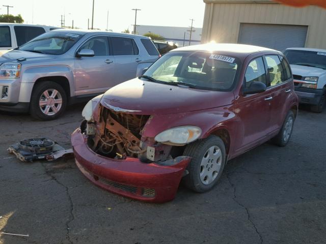 3A4FY48B97T519670 - 2007 CHRYSLER PT CRUISER BURGUNDY photo 2