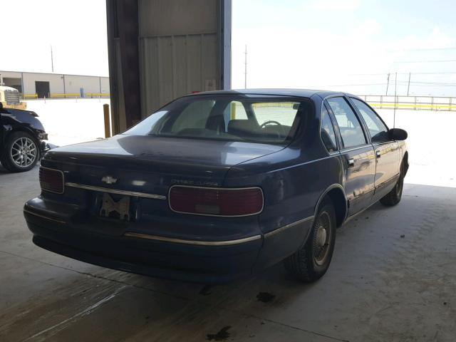 1G1BL52W4TR183457 - 1996 CHEVROLET CAPRICE CL BLUE photo 4