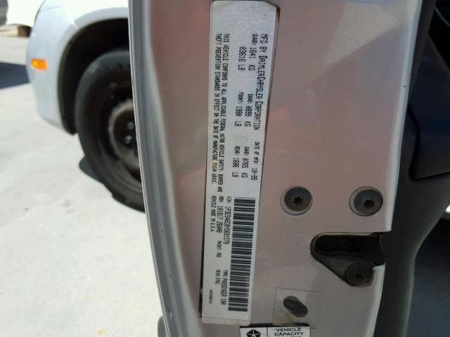 1P3ES46C8YD691579 - 2000 PLYMOUTH NEON BASE 银色 照片 10