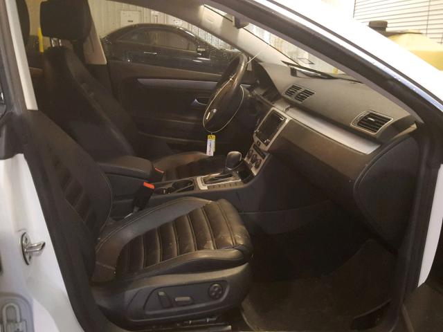 WVWBN7AN1GE516765 - 2016 VOLKSWAGEN CC BASE WHITE photo 5