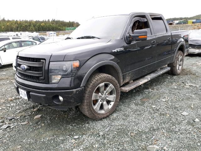 1FTFW1EF9DFB24492 - 2013 FORD F150 SUPER BLACK photo 2