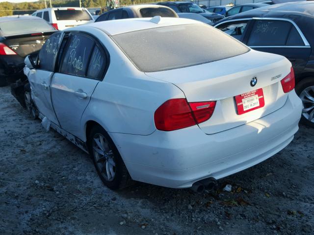 WBAPK5C51AA646721 - 2010 BMW 328 XI SUL WHITE photo 3