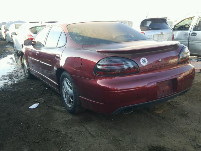 1G2WP52K13F178135 - 2003 PONTIAC GRAND PRIX MAROON photo 3